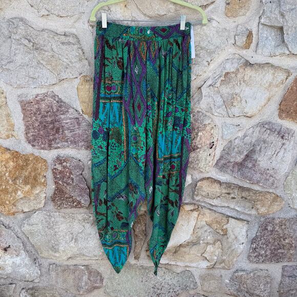 Vintage 90s CFTC STUDIO drop crotch harem pants size small - Picture 4 of 5